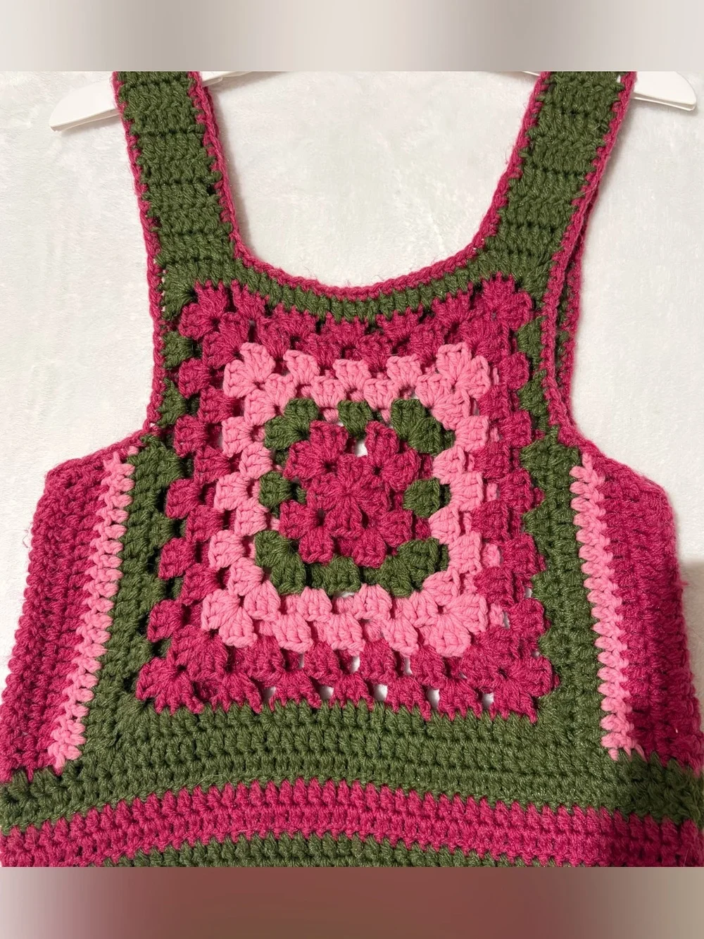 Handmade crochet granny